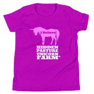 I Believe Pink-on-Pink Unicorn T-Shirt